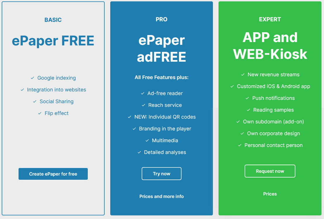 Yumpu.com pricing 1
