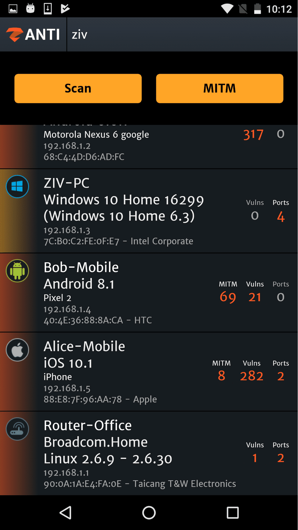zANTI screenshot 4