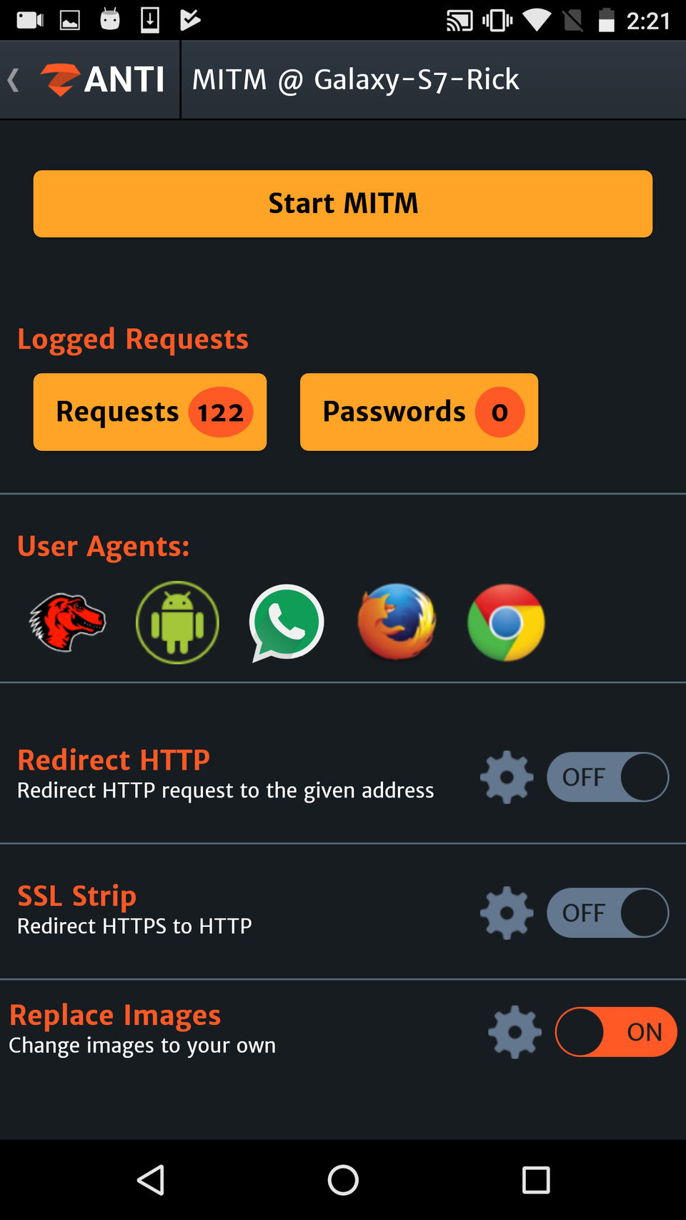 zANTI screenshot 2