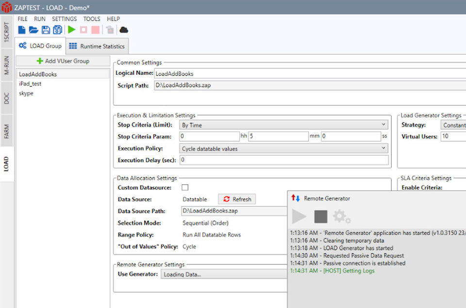ZAPTEST screenshot 3