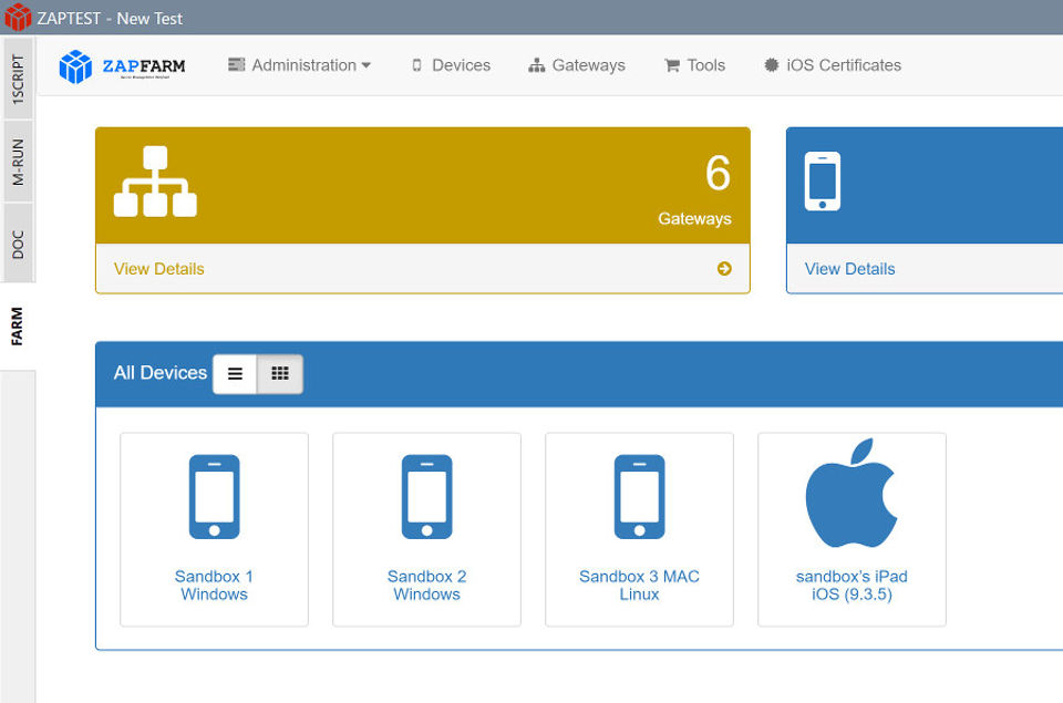 ZAPTEST screenshot 4