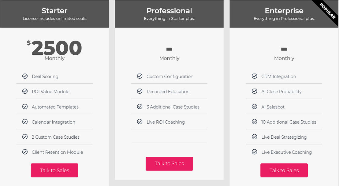 Zebrafi pricing 1
