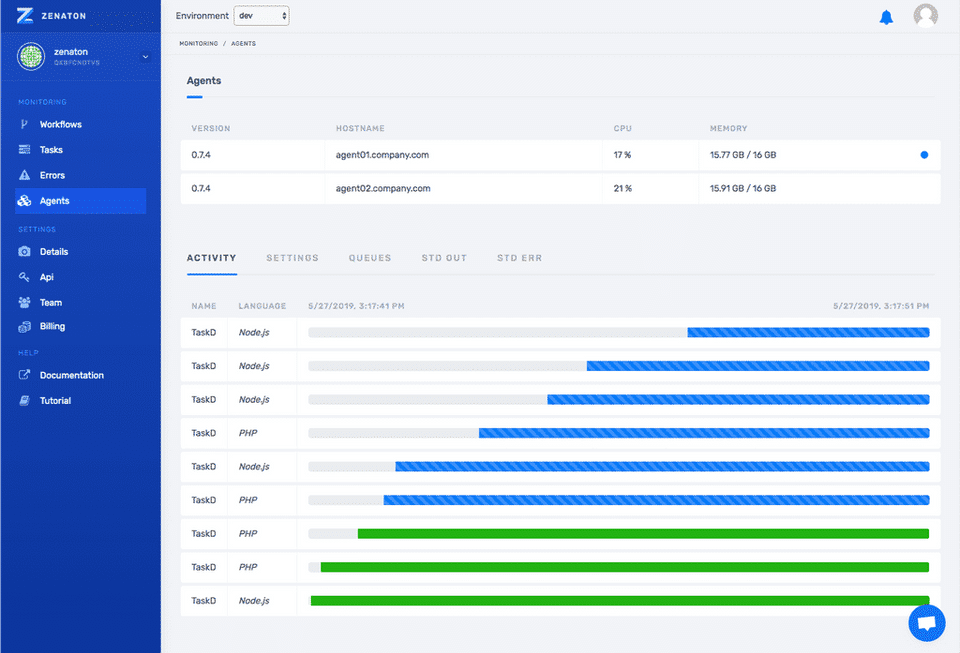 Zenaton screenshot 2