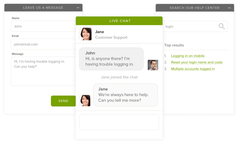 Zendesk Chat screenshot 4