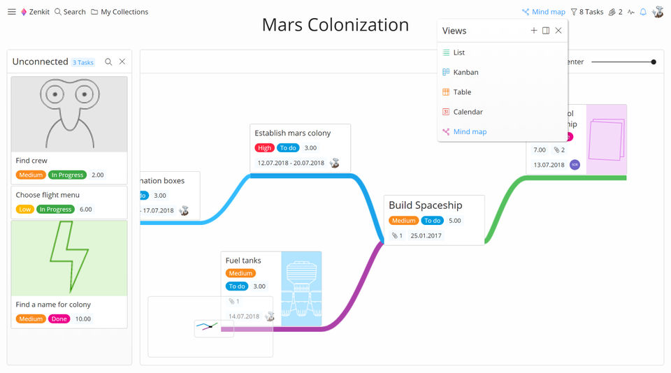 Zenkit Projects screenshot 1