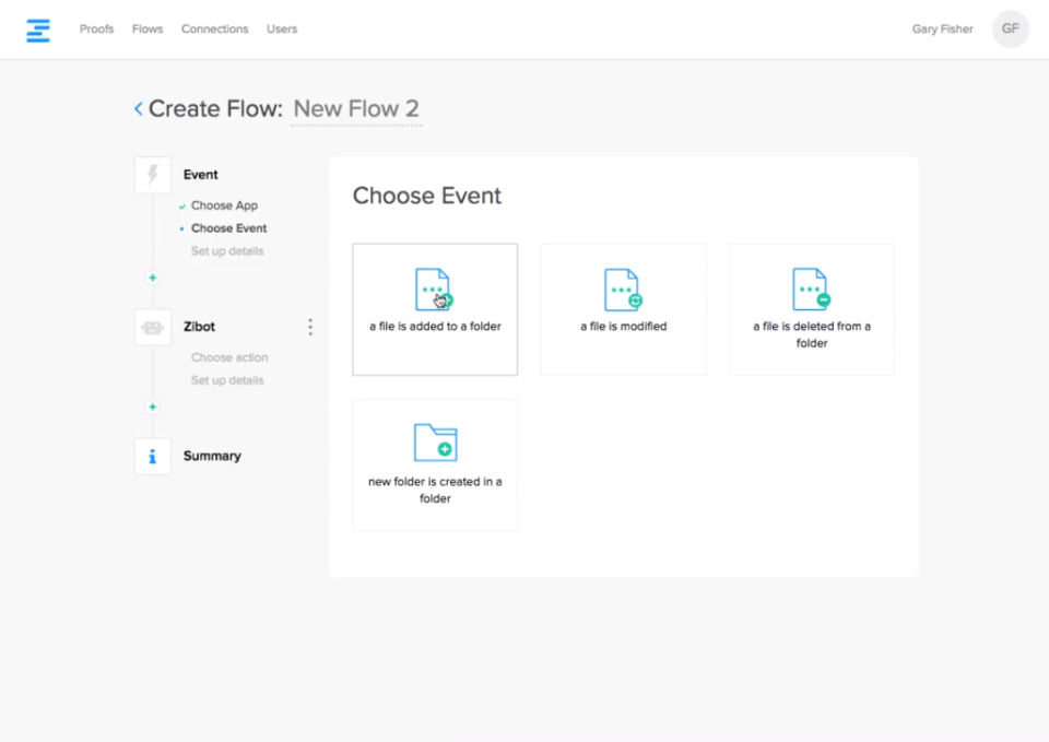Ziflow screenshot 2