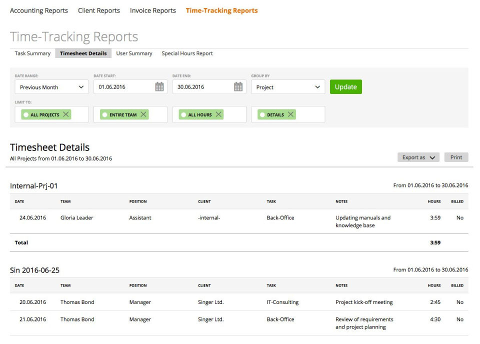 Zistemo screenshot 2