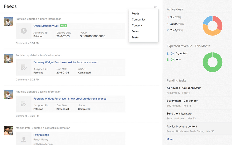 Zoho ContactManager screenshot 4