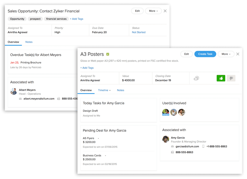 Zoho ContactManager screenshot 2
