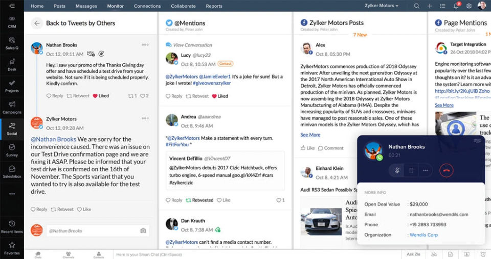 Zoho CRM Plus screenshot 2