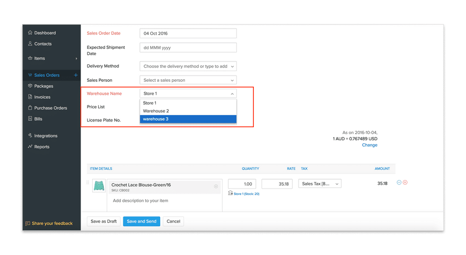 Zoho Inventory screenshot 4