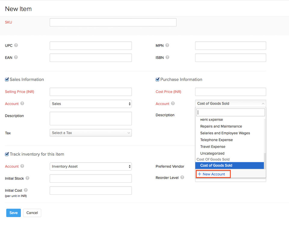 Zoho Inventory screenshot 1