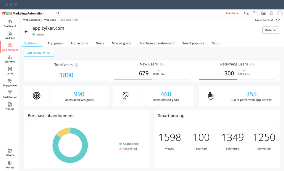 Zoho Marketing Automation screenshot 3