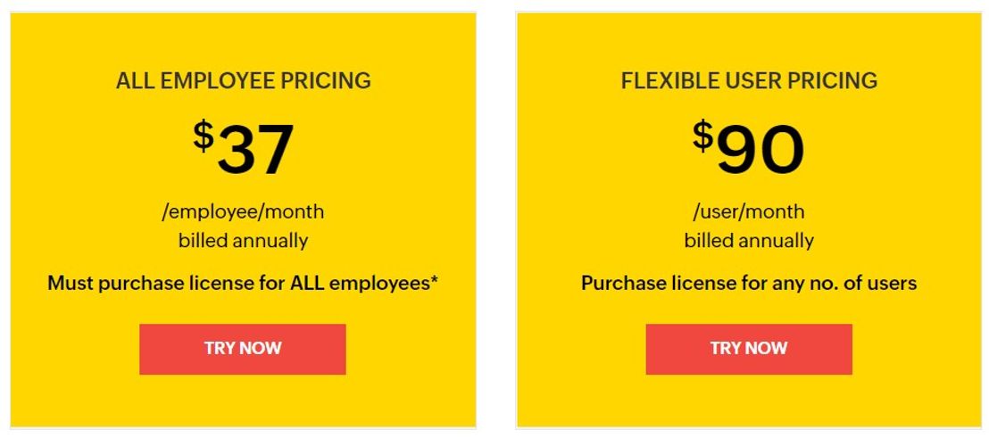 Zoho One pricing 1