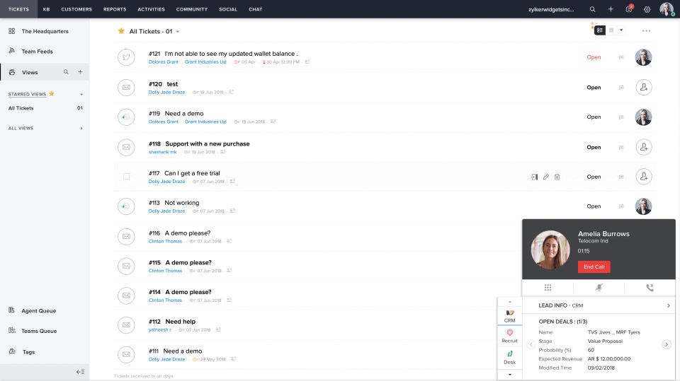 Zoho One screenshot 3