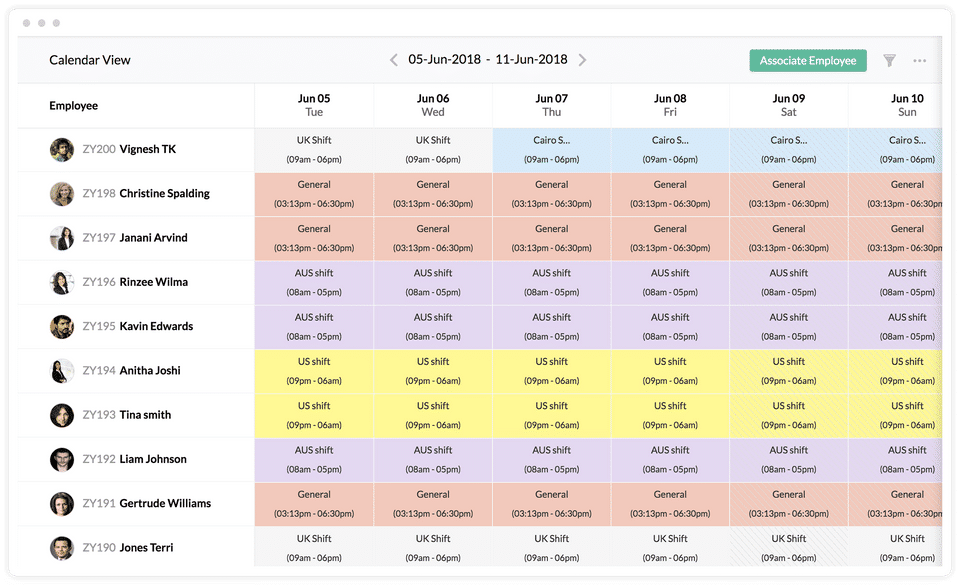 Zoho People screenshot 3