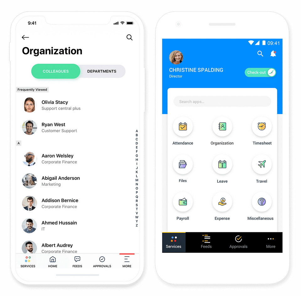 Zoho People screenshot 1
