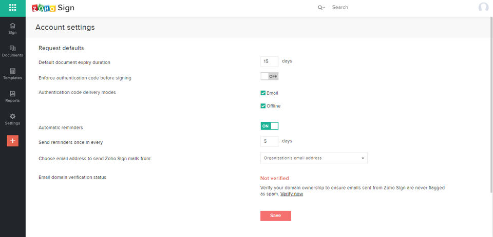 Zoho Sign screenshot 4