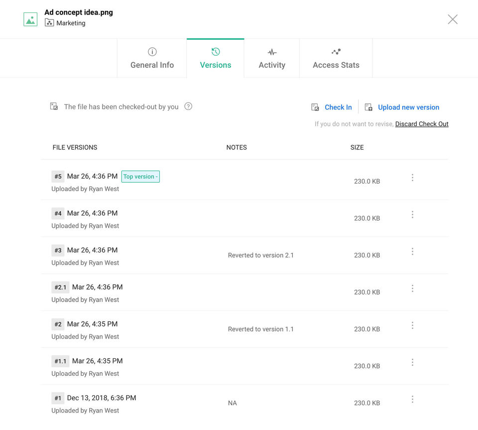Zoho WorkDrive screenshot 1