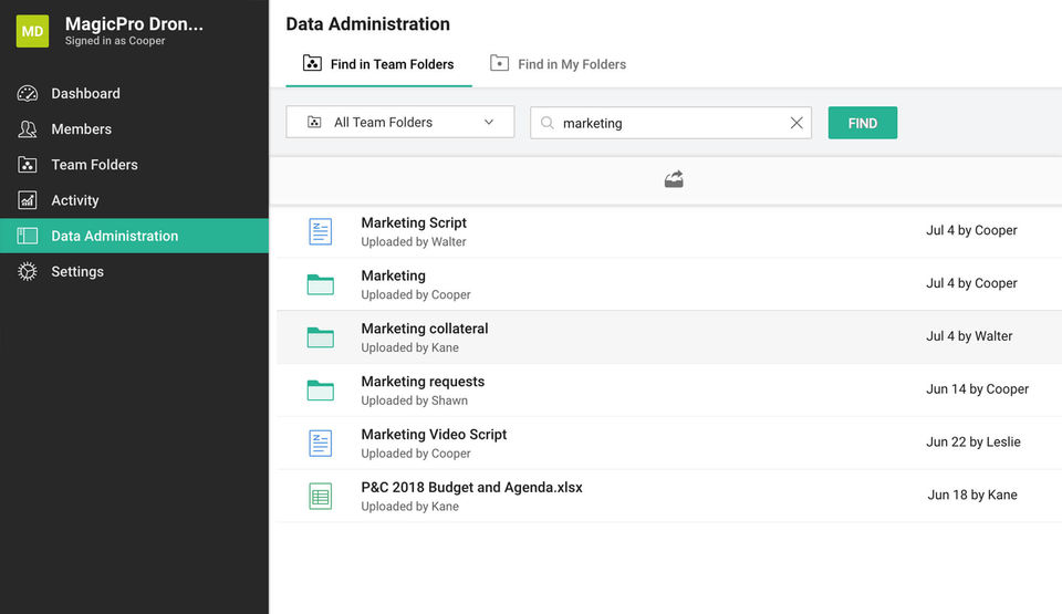 Zoho WorkDrive screenshot 3