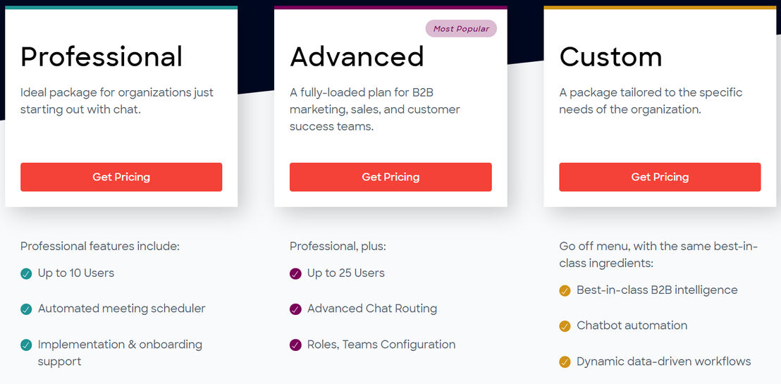 ZoomInfo Chat pricing 1