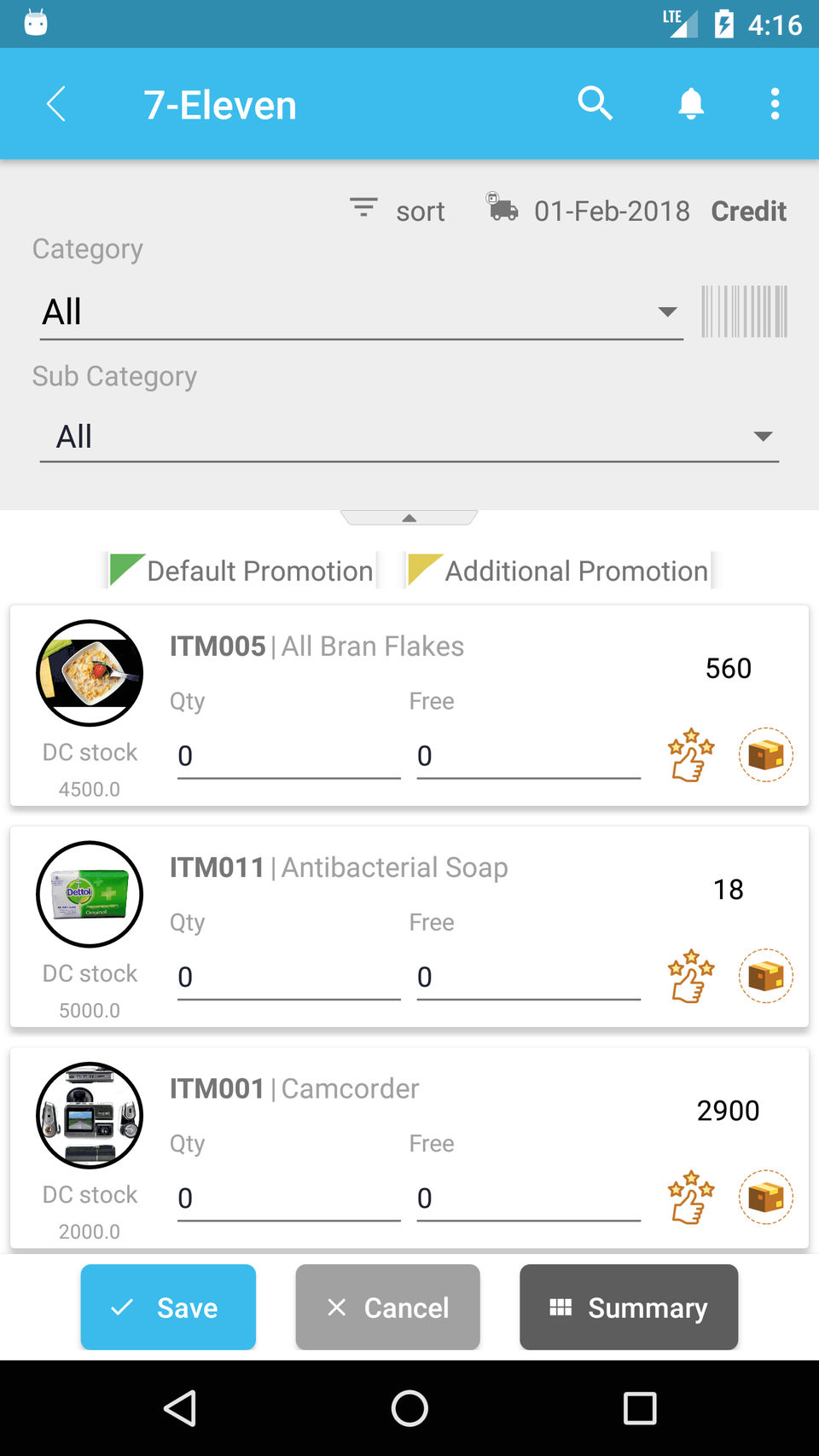 ZooM SFA screenshot 1