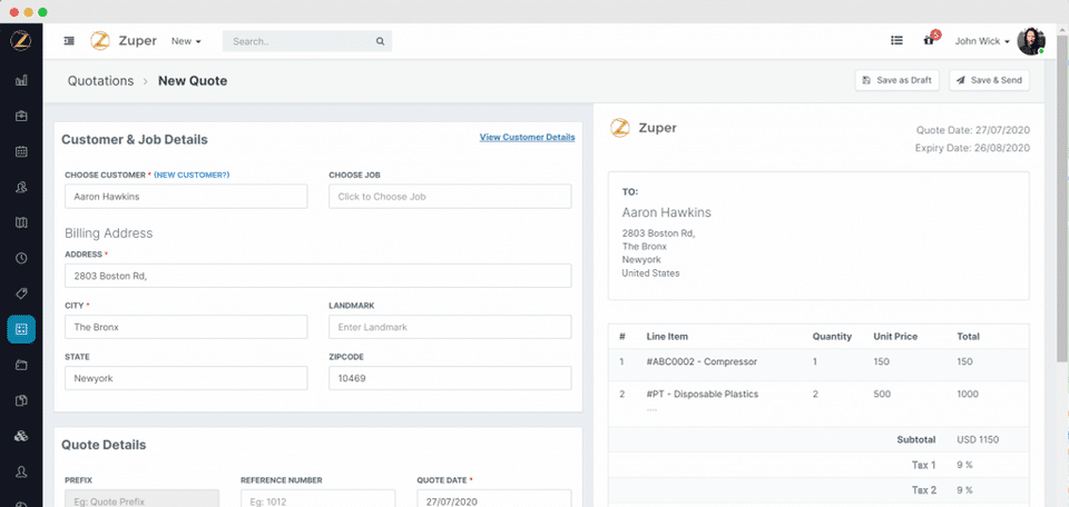 Zuper screenshot 2