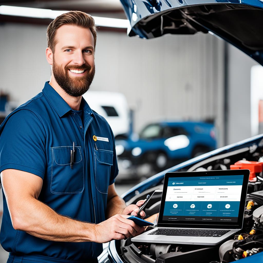 cloud-based auto repair shop management solution