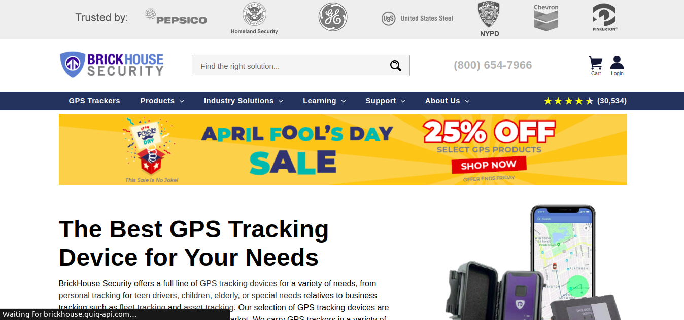 BrickHouse Security GPS Fleet Tracking