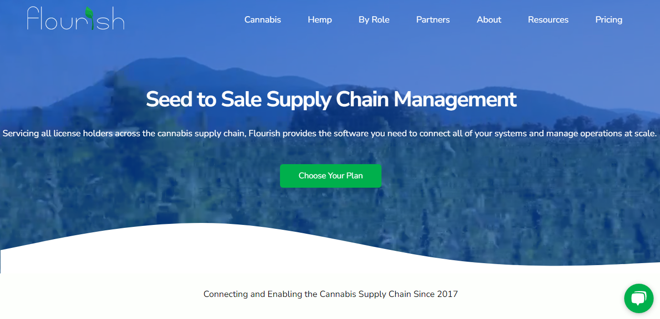 Flourish Software, top cannabis software, sale tracking software, reliable sap business, seed to sale tracking, cannabis software