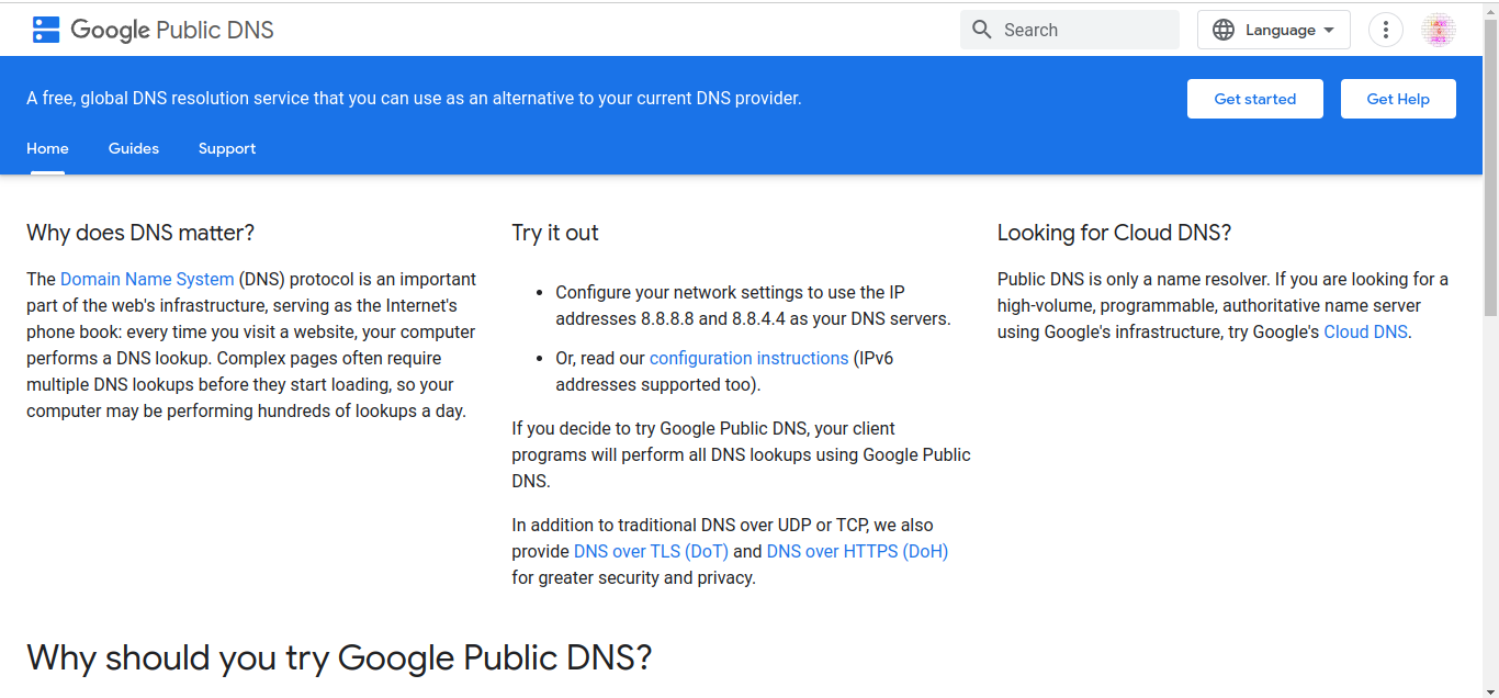 Google Public DNS