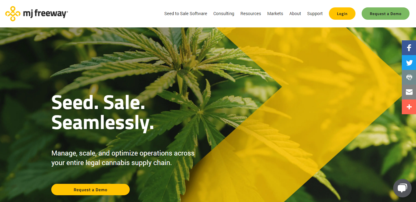 MJ Freeway, inventory tracking, tracking software, cannabis seed to sale