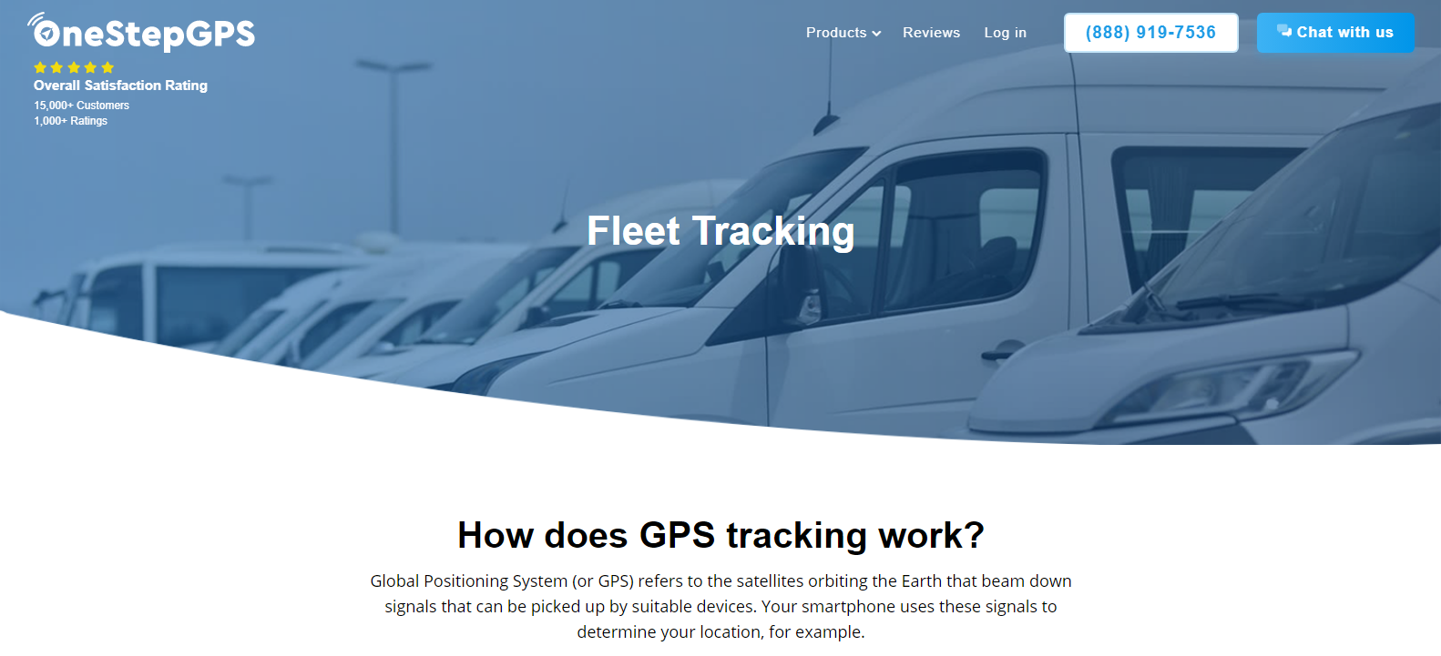 One-Step GPS Fleet Tracking