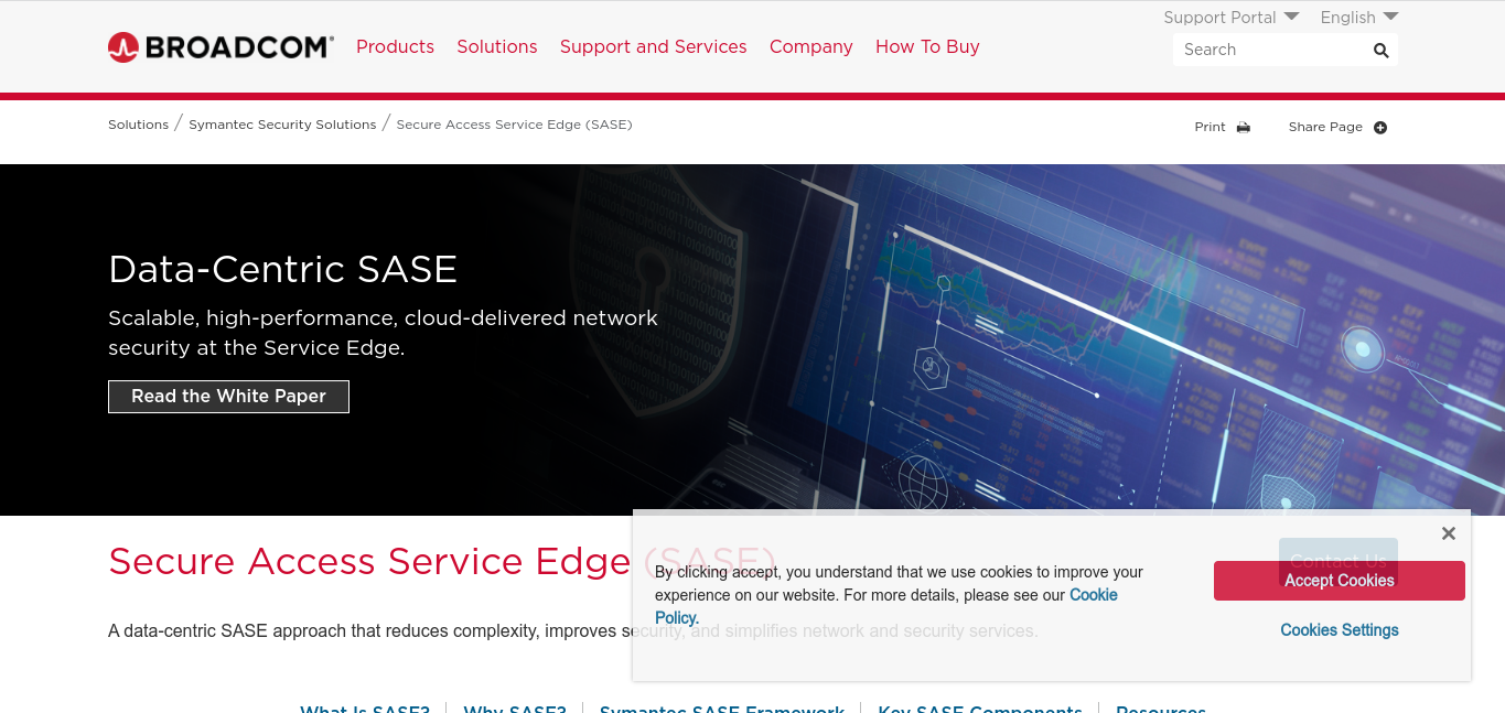 Symantec Secure Access Service Edge (SASE)